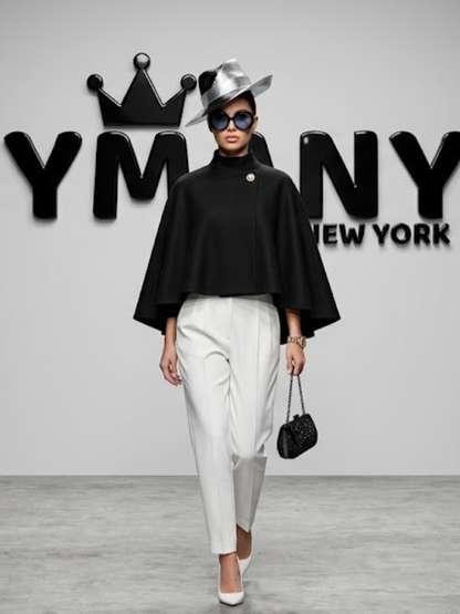 WOMEN'S JACKET CAPE Ecological Prêt-À-Porter New Collection UPPER EAST SIDE BYMANYC ® New York