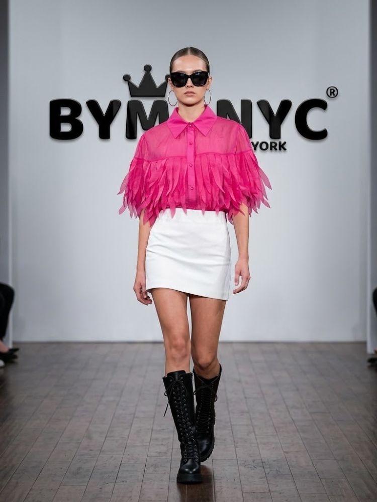 WOMEN'S BLOUSE Elegant Ecological Prêt-À-Porter New Collection UPPER EAST SIDE BYMANYC ® New York