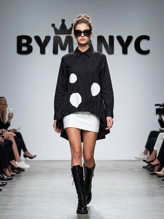 WOMEN'S BLOUSE Elegant Ecological Prêt-À-Porter New Collection CHELSEA BYMANYC ® New York