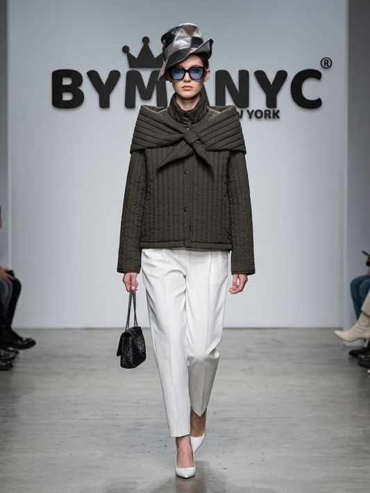 WOMEN'S JACKET Ecological LITTLE ITALY New Collection Trendy BYMANYC ® New York