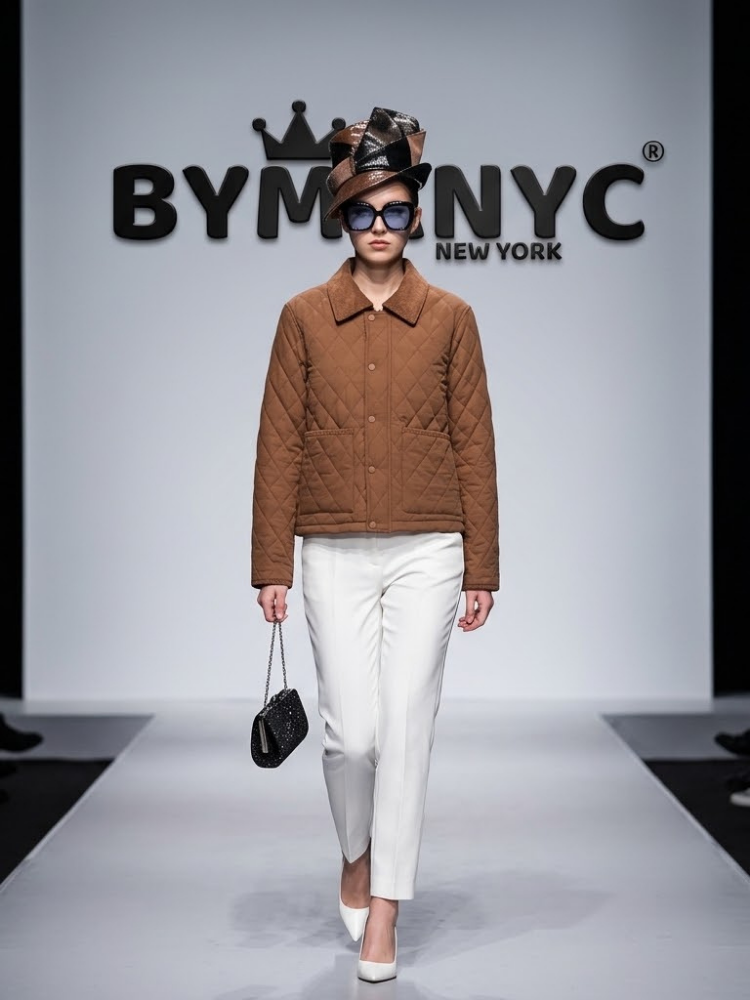 WOMEN'S JACKET Ecological TURTLE BAY New Collection Trendy BYMANYC ® New York