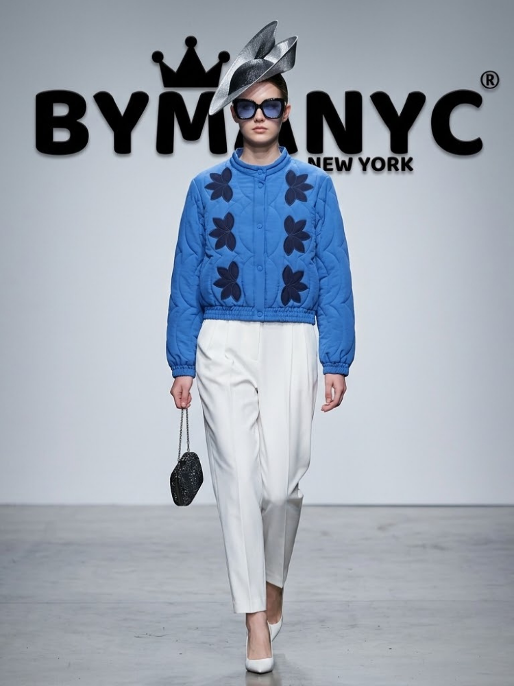 WOMEN'S JACKET Ecological CARNEGIE HILL New Collection Trendy BYMANYC ® New York