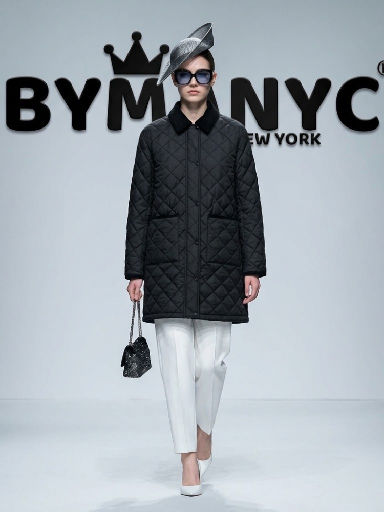 WOMEN'S JACKET Ecological HERALD SQUARE New Collection Trendy BYMANYC ® New York