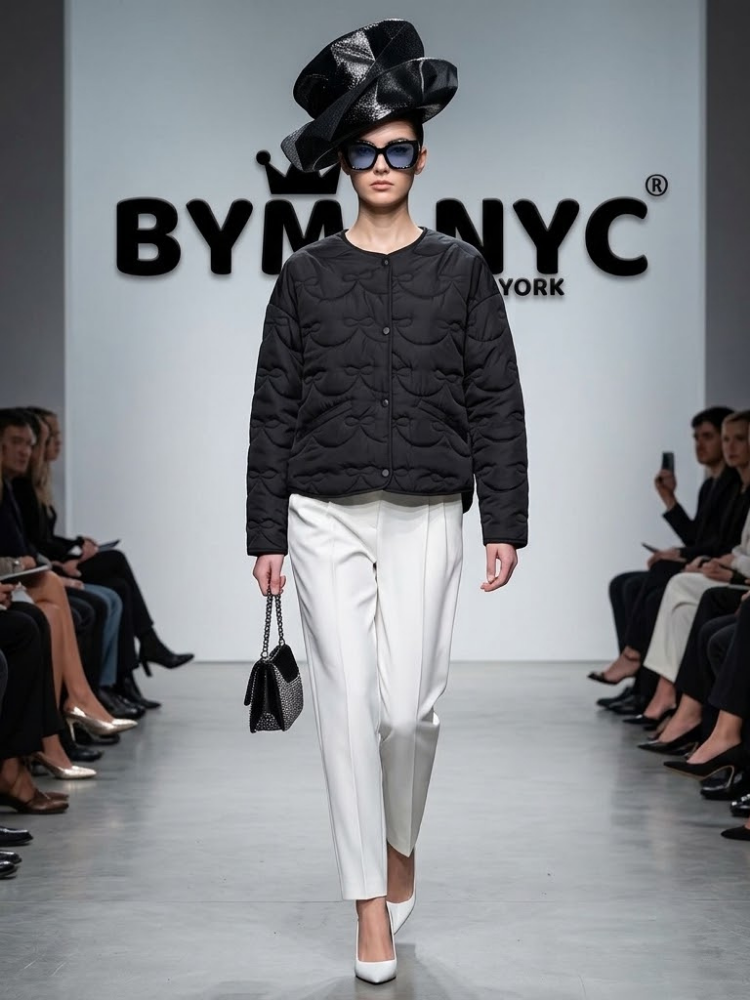 WOMEN'S JACKET Ecological TIMES SQUARE New Collection Trendy BYMANYC ® New York