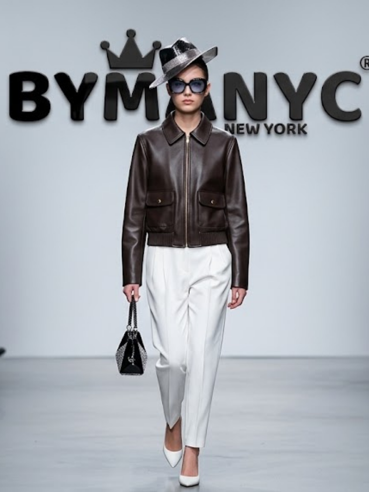 WOMEN'S JACKET Ecological WALL STREET New Collection Trendy BYMANYC ® New York