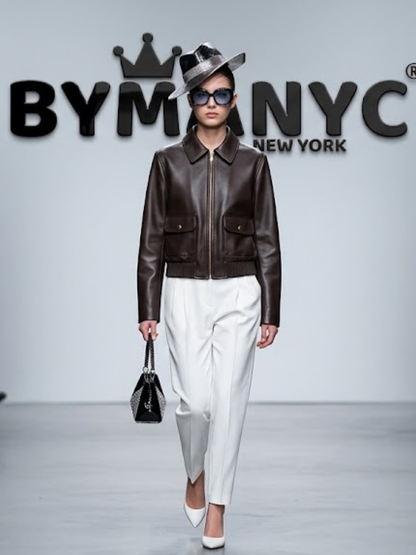 WOMEN'S JACKET Ecological WALL STREET New Collection Trendy BYMANYC ® New York