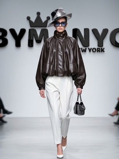 WOMEN'S JACKET Ecological WEST VILLAGE New Collection Trendy BYMANYC ® New York