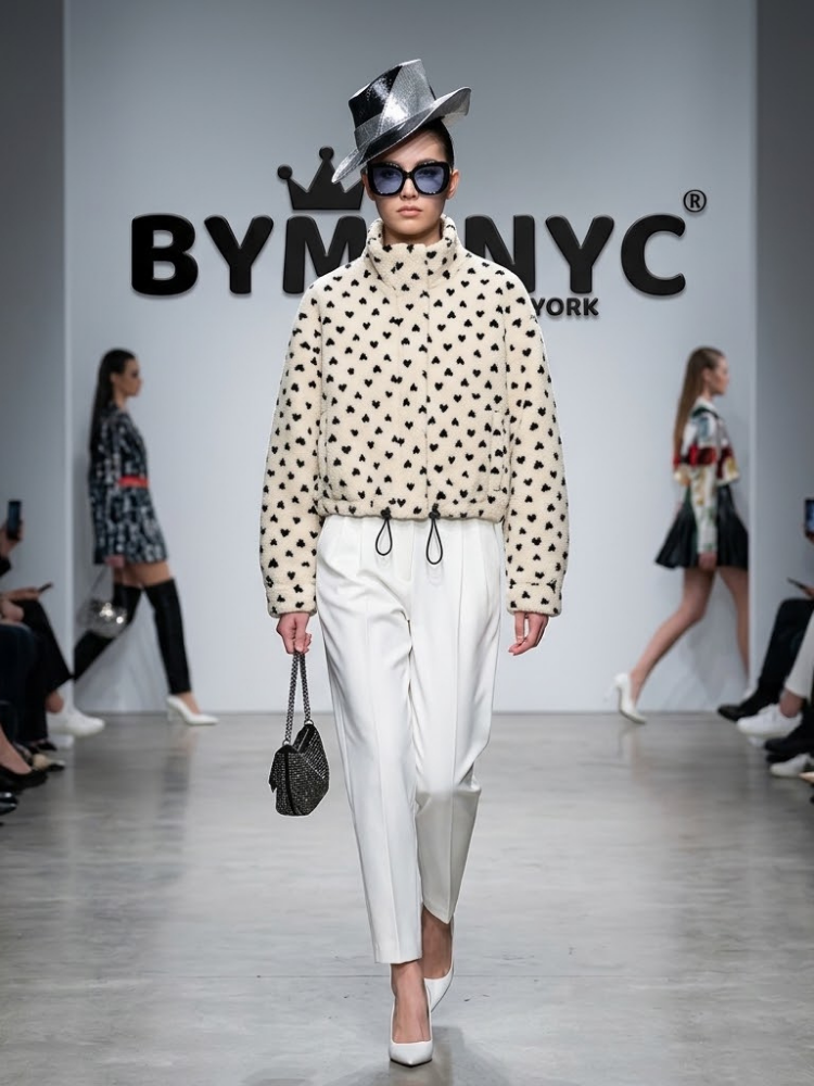 WOMEN'S JACKET Ecological FIFTH AVENUE New Collection Trendy BYMANYC ® New York