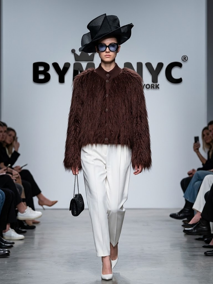 WOMEN'S JACKET Ecological HUDSON YARDS New Collection Trendy BYMANYC ® New York