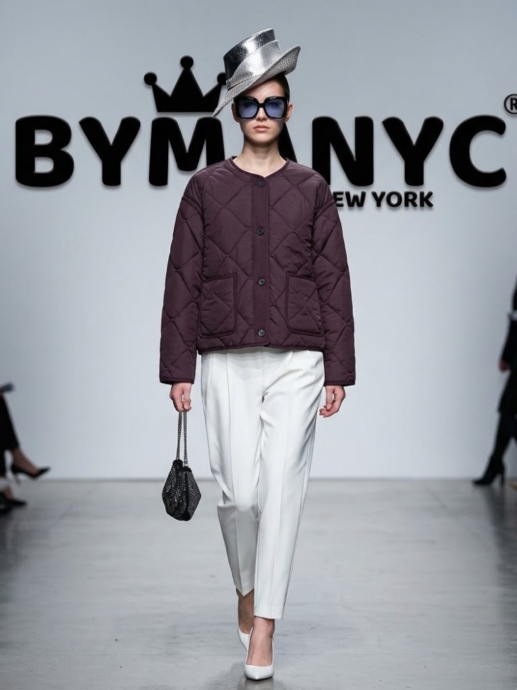 WOMEN'S JACKET Ecological LEXINGTON New Collection Top Trendy BYMANYC ® New York