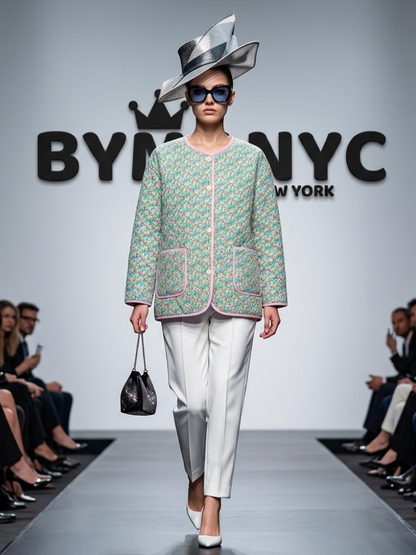 WOMEN'S JACKET Ecological FINANCIAL DISTRICT New Collection Top Trendy BYMANYC ® New York