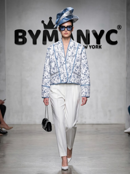 WOMEN'S JACKET Ecological HIGH LINE New Collection Top Trendy BYMANYC ® New York
