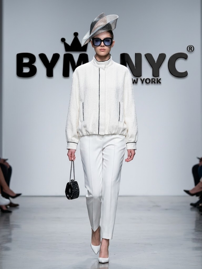 WOMEN'S JACKET Ecological TIMES SQUARE New Collection Top Trendy BYMANYC ® New York