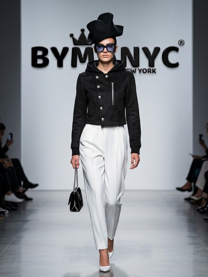 WOMEN'S JACKET Ecological Prêt-À-Porter New Collection GREENWICH VILLAGE BYMANYC ® New York