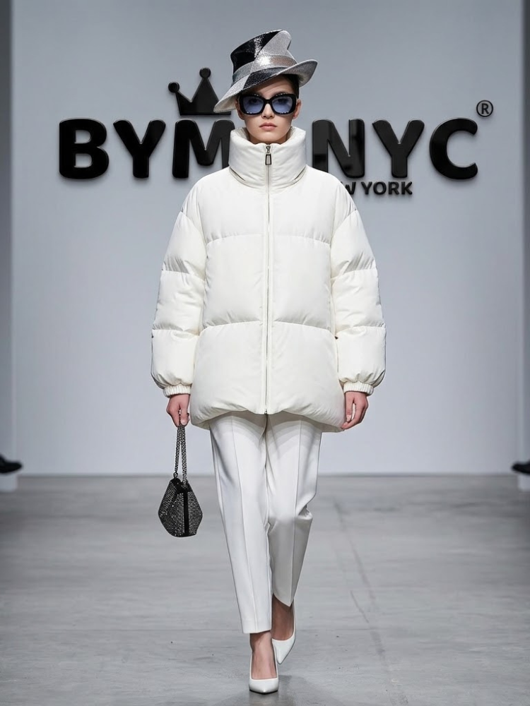 WOMEN'S JACKET Ecological FLATIRON New Collection Top Trendy BYMANYC ® New York