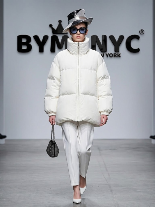 WOMEN'S JACKET Ecological FLATIRON New Collection Top Trendy BYMANYC ® New York