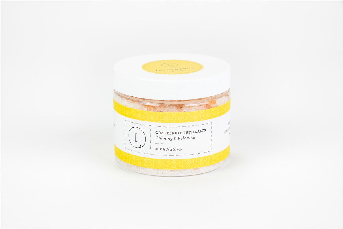 Grapefruit Bath Salts – Dead Sea, Epsom & Himalayan Soak