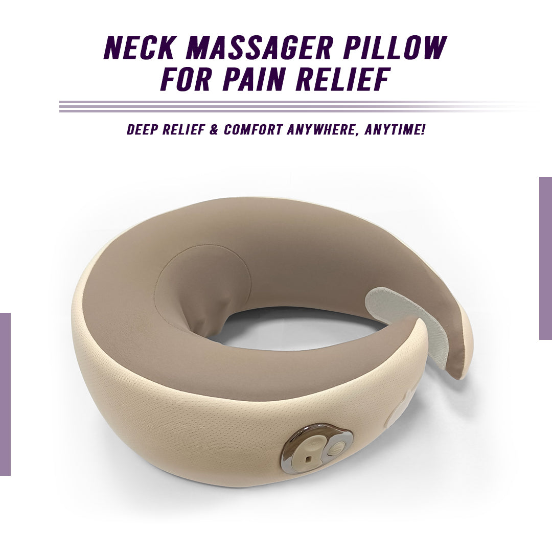 Multi-Purpose Neck Massage Pillow W/Warmth