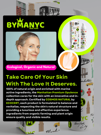 Night Cream With Ceramides Vegan Hydration BYMANYC ® New York