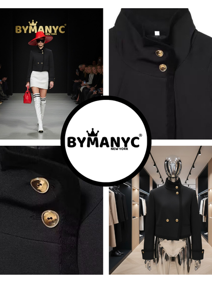 Noir Avant-Garde Jacket • FIFTH AVE New Collection BYMANYC ® New York