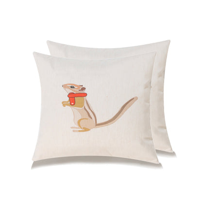 Farmhouse Animals Throw Pillow - Set of 2