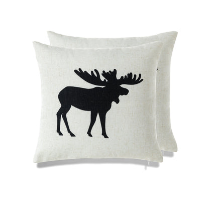 Cottage Icons Throw Pillow - Set of 2 Pcs