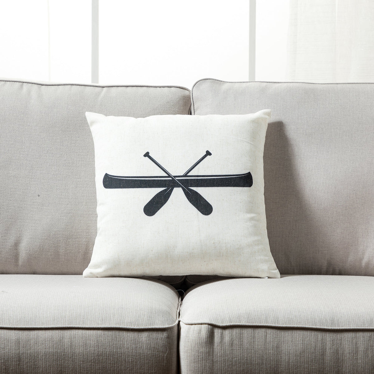 Cottage Icons Throw Pillow - Set of 2 Pcs