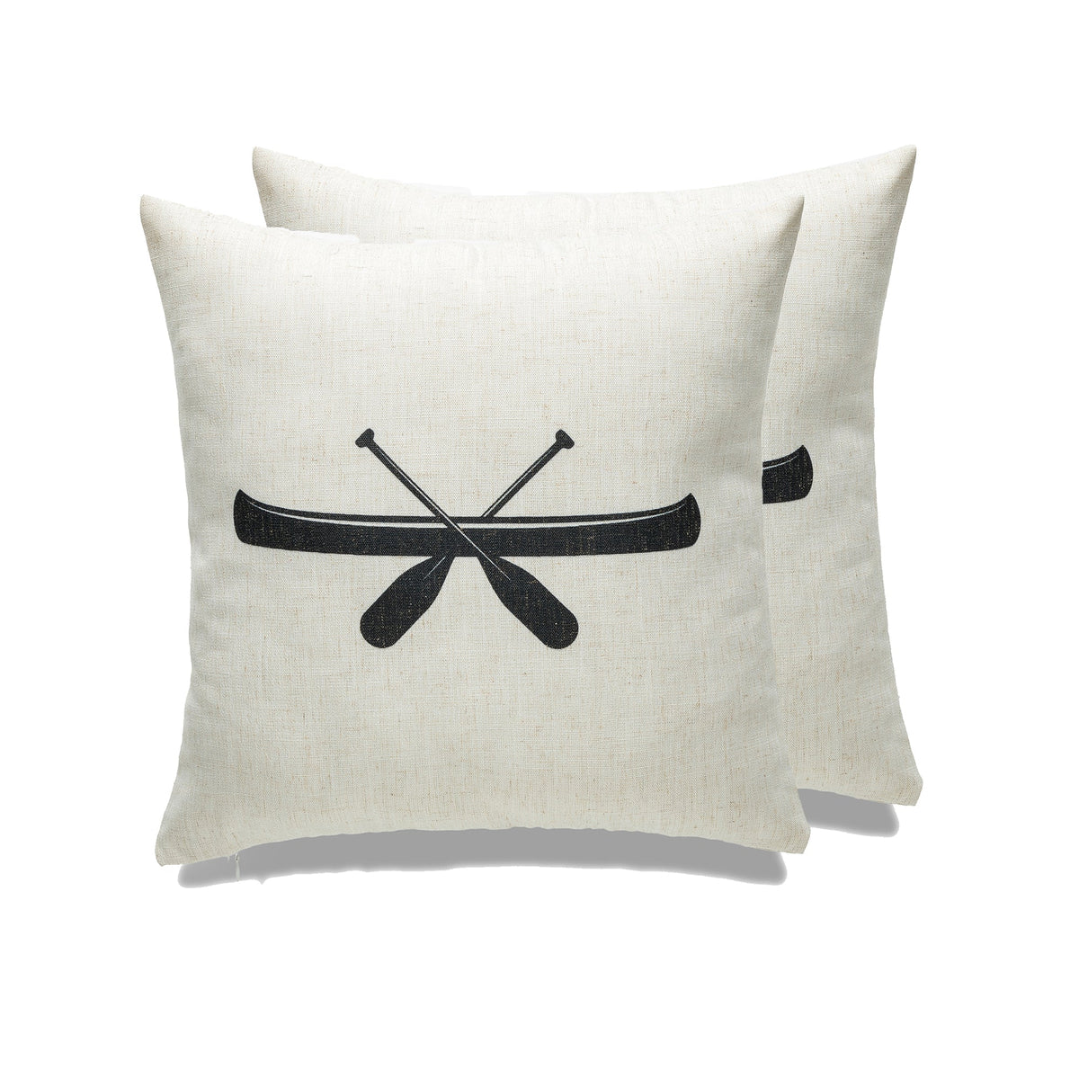 Cottage Icons Throw Pillow - Set of 2 Pcs
