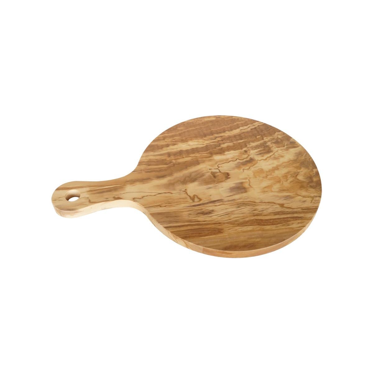 OLIVEWOOD CIRCLE-Shape CUTTING BOARD Handle- 14.6 X 10"
