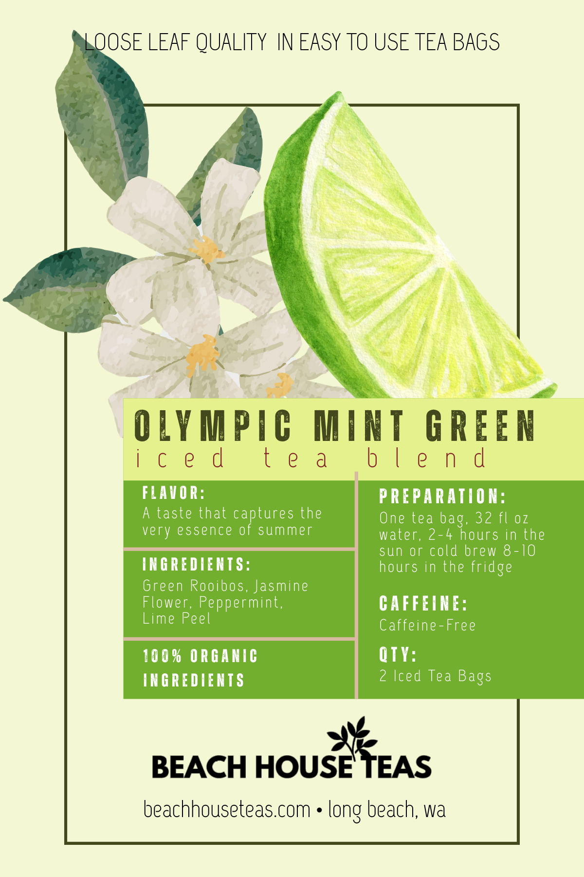 Iced Tea Packets