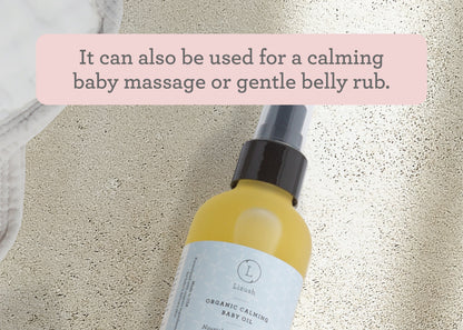 USDA Organic Calming Baby Oil – Natural Baby Skincare