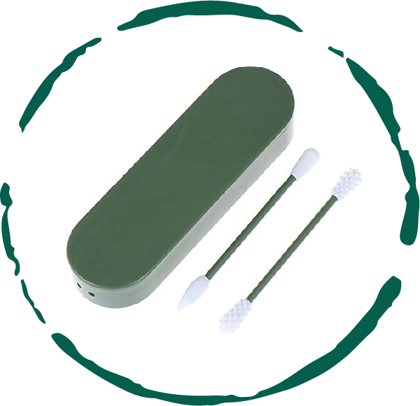 4-Pack Multi-Purpose, Reusable Silicone Swabs