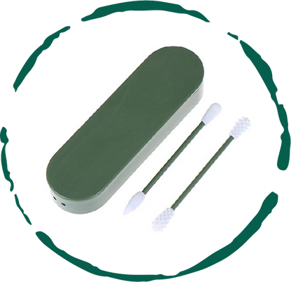 4-Pack Multi-Purpose, Reusable Silicone Swabs