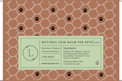 Natural Paw Balm for Dogs & Cats – Soothing Paw Protector