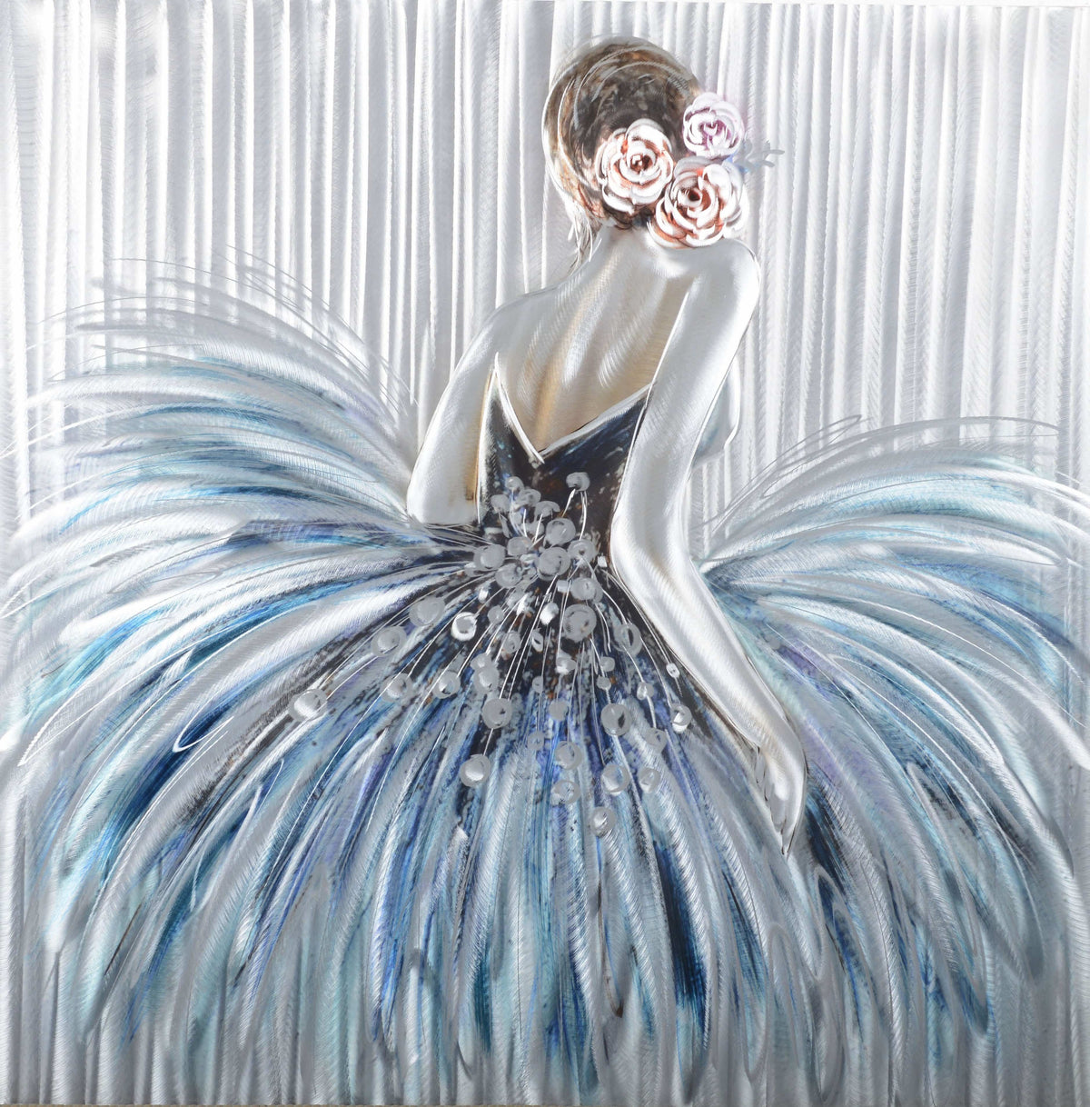 Blue Ballet Dancer