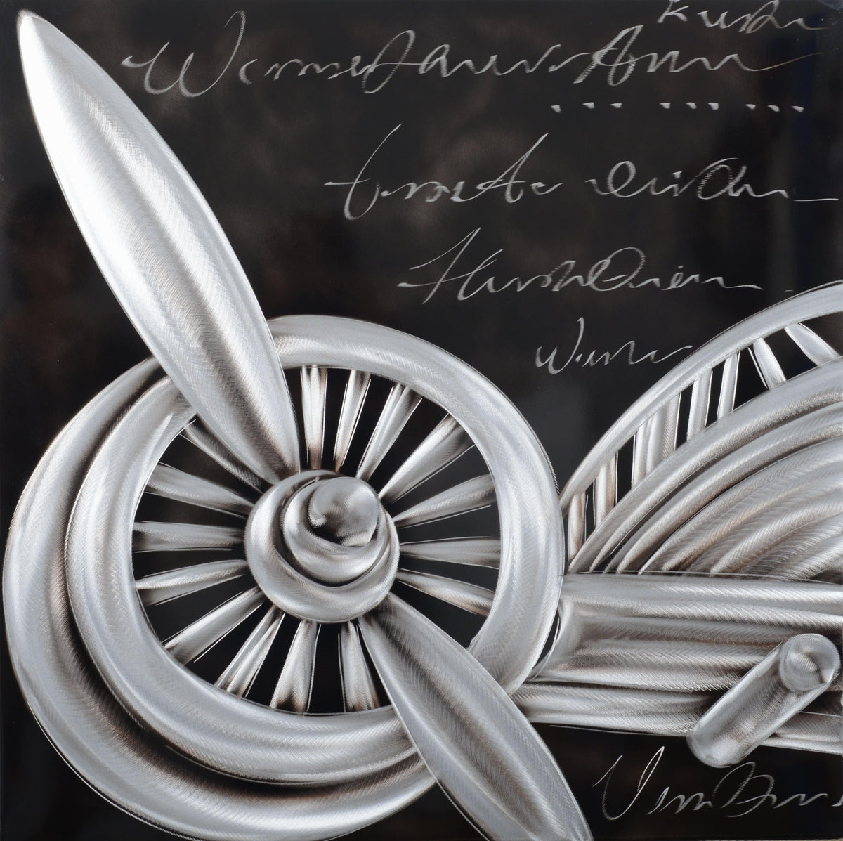 Starboard Wing Metal Wall Art