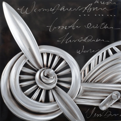 Starboard Wing Metal Wall Art