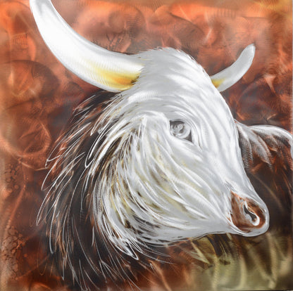 The Roaming Bison Metal Wall Art