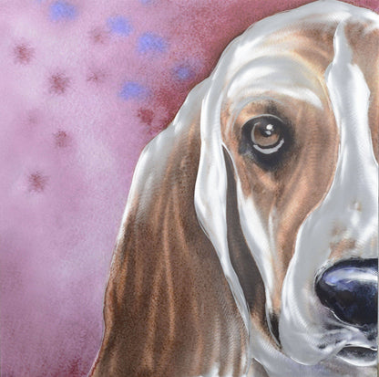 Beagle Hound Metal Wall Art