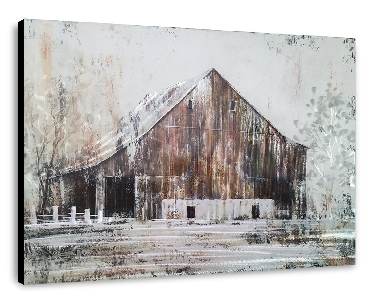 Barn Farm Warehouse Metal Wall Art
