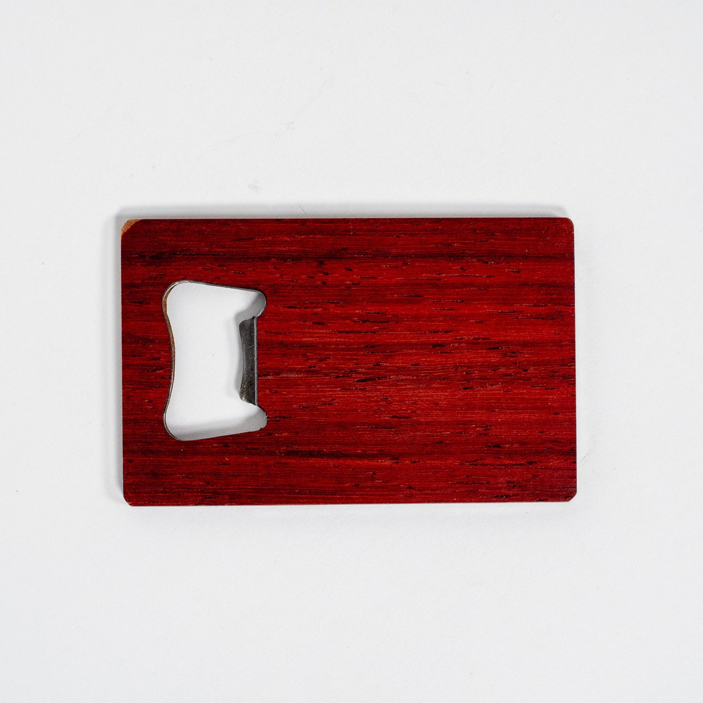 Wood Veneer Wallet Bottle Opener