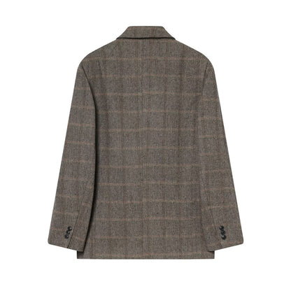 Plaid Wool-Blend Blazer SOHO New Collection FASHION BYMANYC ® New York