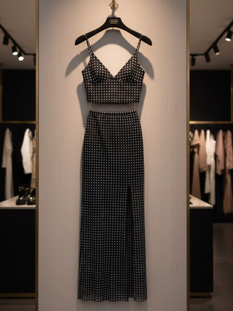 Polka Dot Mesh Set • SOHO New Collection BYMANYC ® New York