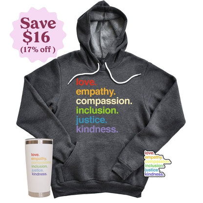 'Kindness Is' Pride Hoodie Bundle
