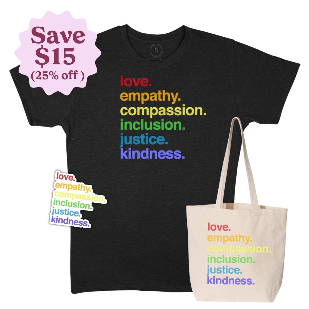 'Kindness Is' Pride Tee Bundle