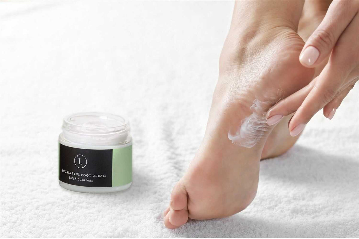 CBD Eucalyptus Shea Butter Foot Cream – Natural Moisturizer