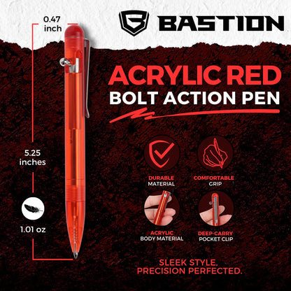 ACRYLIC - BASTION® BOLT ACTION PEN