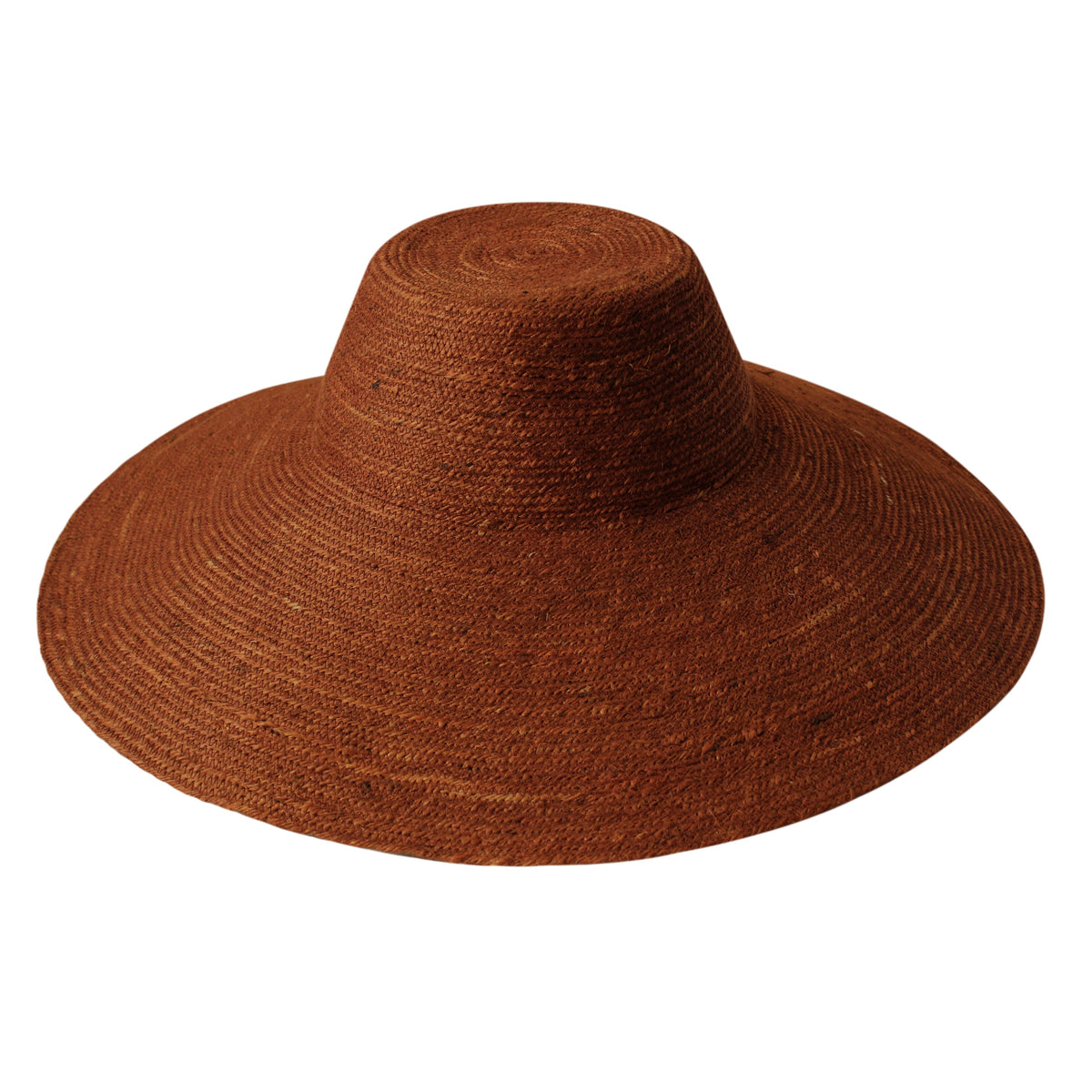 The Riri Burnt Sienna Jute Straw Hat