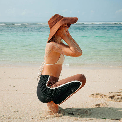 The Riri Burnt Sienna Jute Straw Hat
