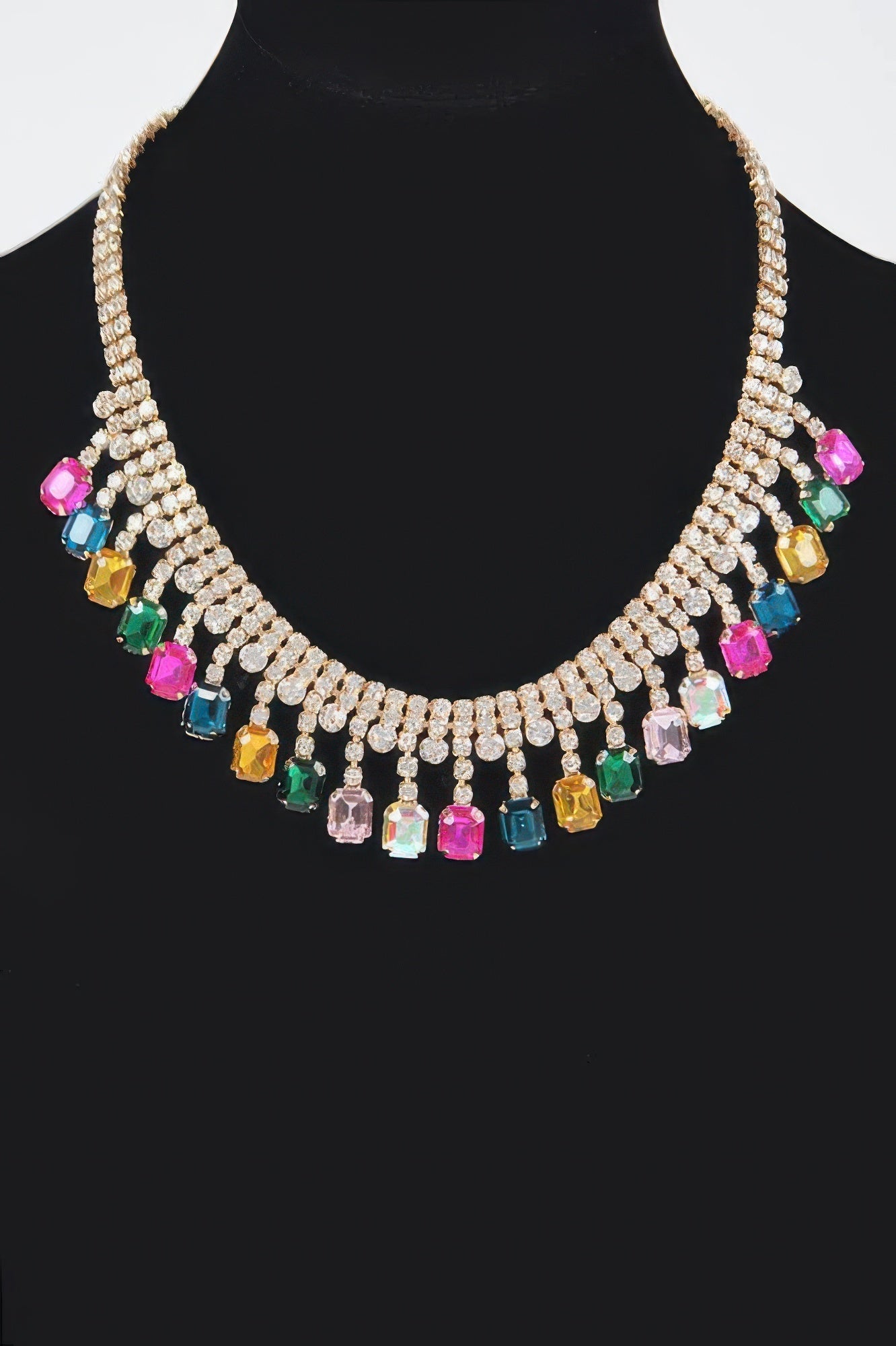 Rhinestone Choker Necklace | Glamorous BYMANYC ® New York